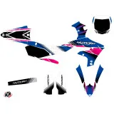 Kit Deco Moto Cross Stripe Yamaha 250 YZF Rose