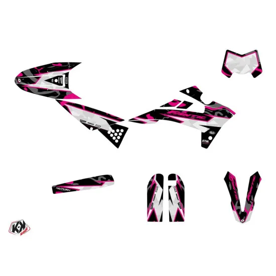 Kit Deco 50cc BARBARIAN Fantic XM 50 Rose