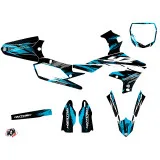 Kit Deco Moto Cross Techno Yamaha 450 YZF Bleu