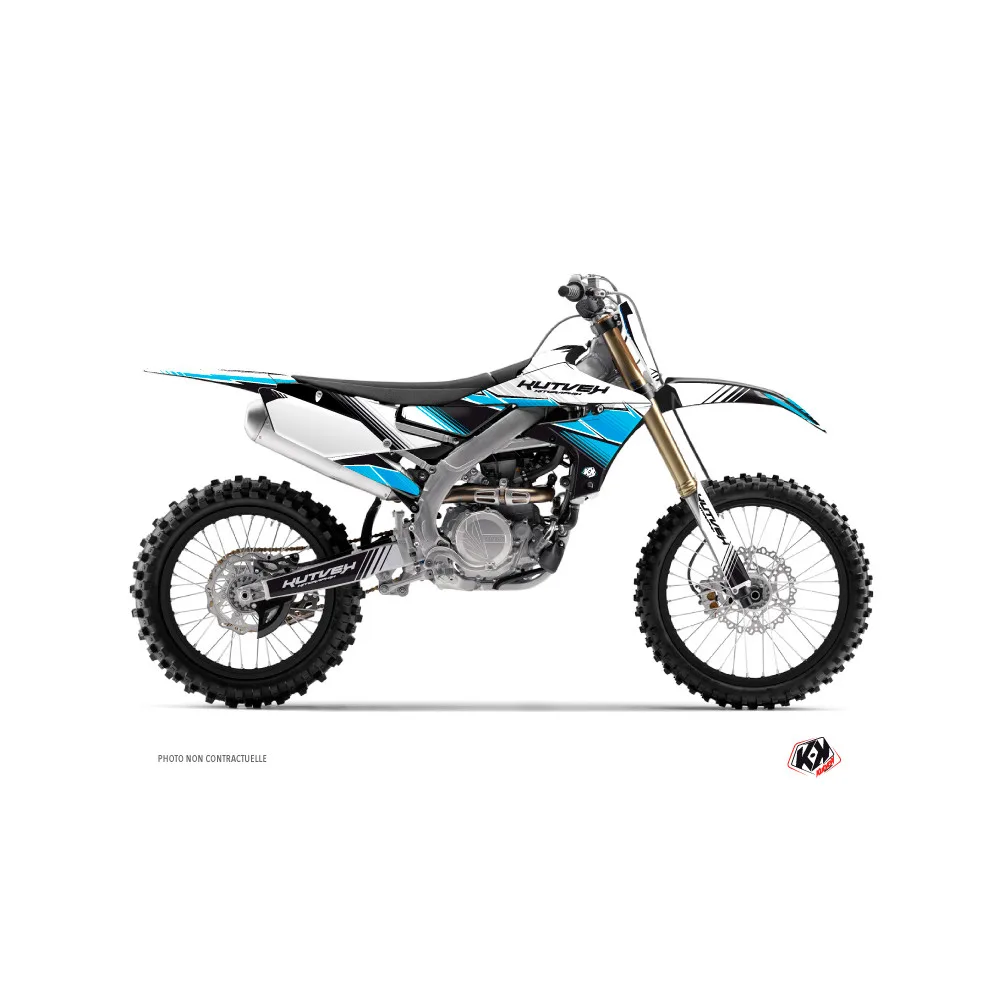Kit Deco Moto Cross Stripe Yamaha 450 YZF Noir