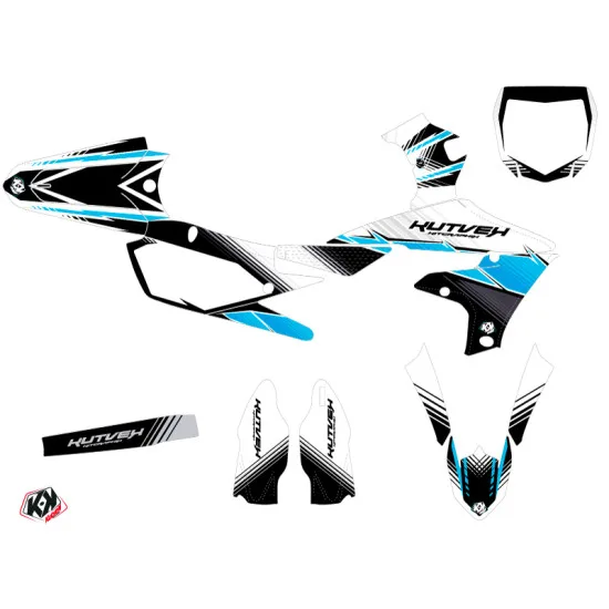 Kit Deco Moto Cross Stripe Yamaha 450 YZF Noir