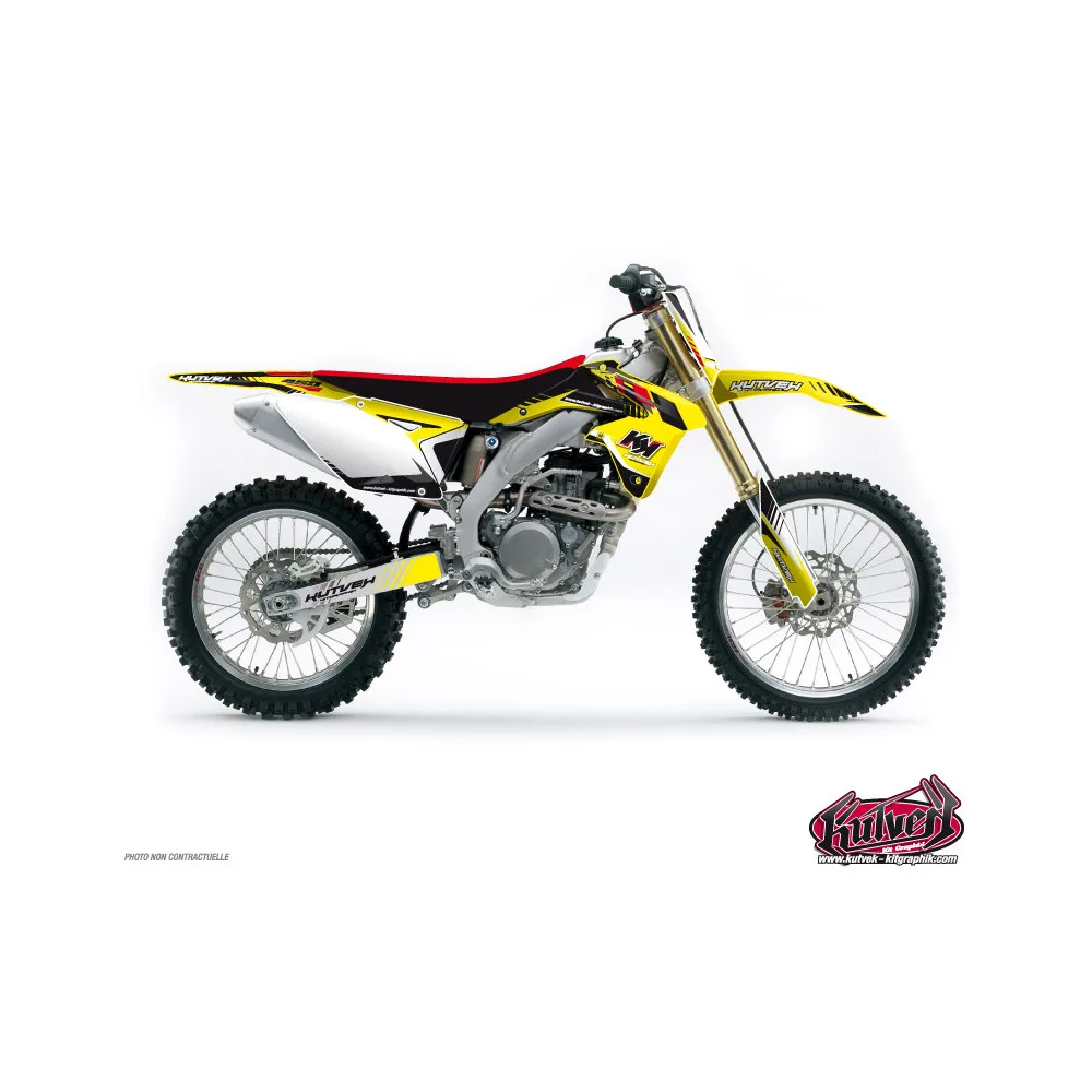 Kit Deco Moto Cross Pulsar Suzuki 250 RM Noir