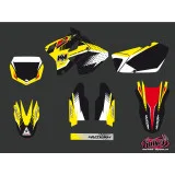 Kit Deco Moto Cross Pulsar Suzuki 250 RM Noir