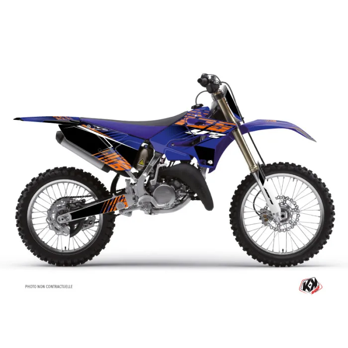 Kit Deco Moto Cross Flow Yamaha 125 YZ Orange