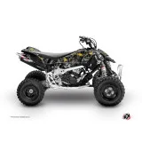 Kit Déco Quad Camo Can Am DS 450 Noir Jaune (2008-2015)