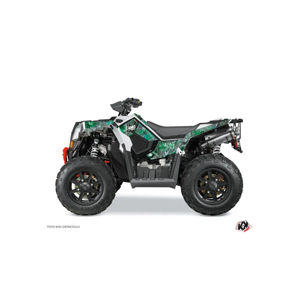 Kit Déco Quad Camo Polaris Scrambler 850-1000 XP Vert (2015-2019)