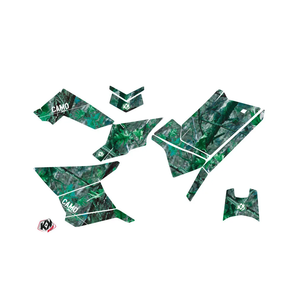 Kit Déco Quad Camo Polaris Scrambler 850-1000 XP Vert (2015-2019)