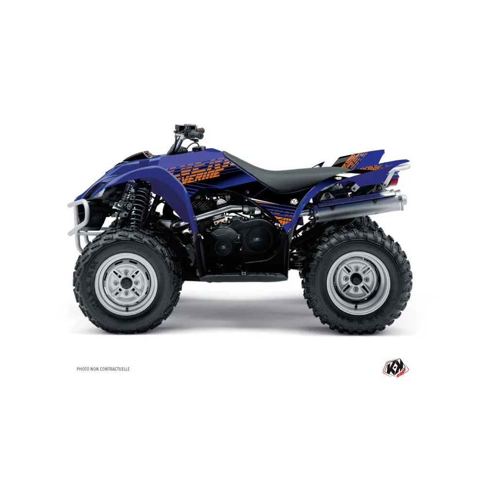 Kit Déco Quad Flow Yamaha 350-450 Wolverine Orange (2006-2009)