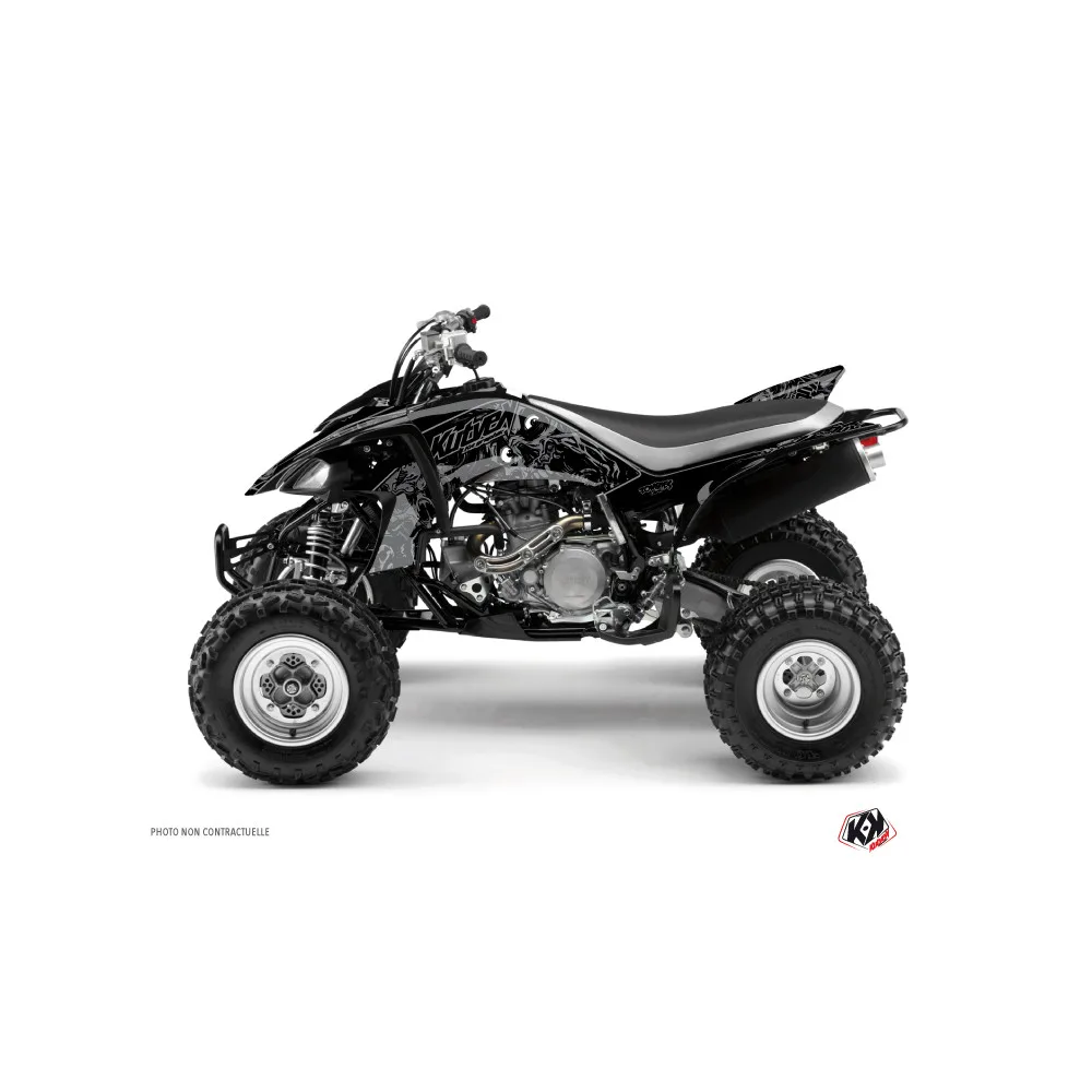 Kit Déco Quad Zombies Dark Yamaha 450 YFZ Noir (2004-2009)
