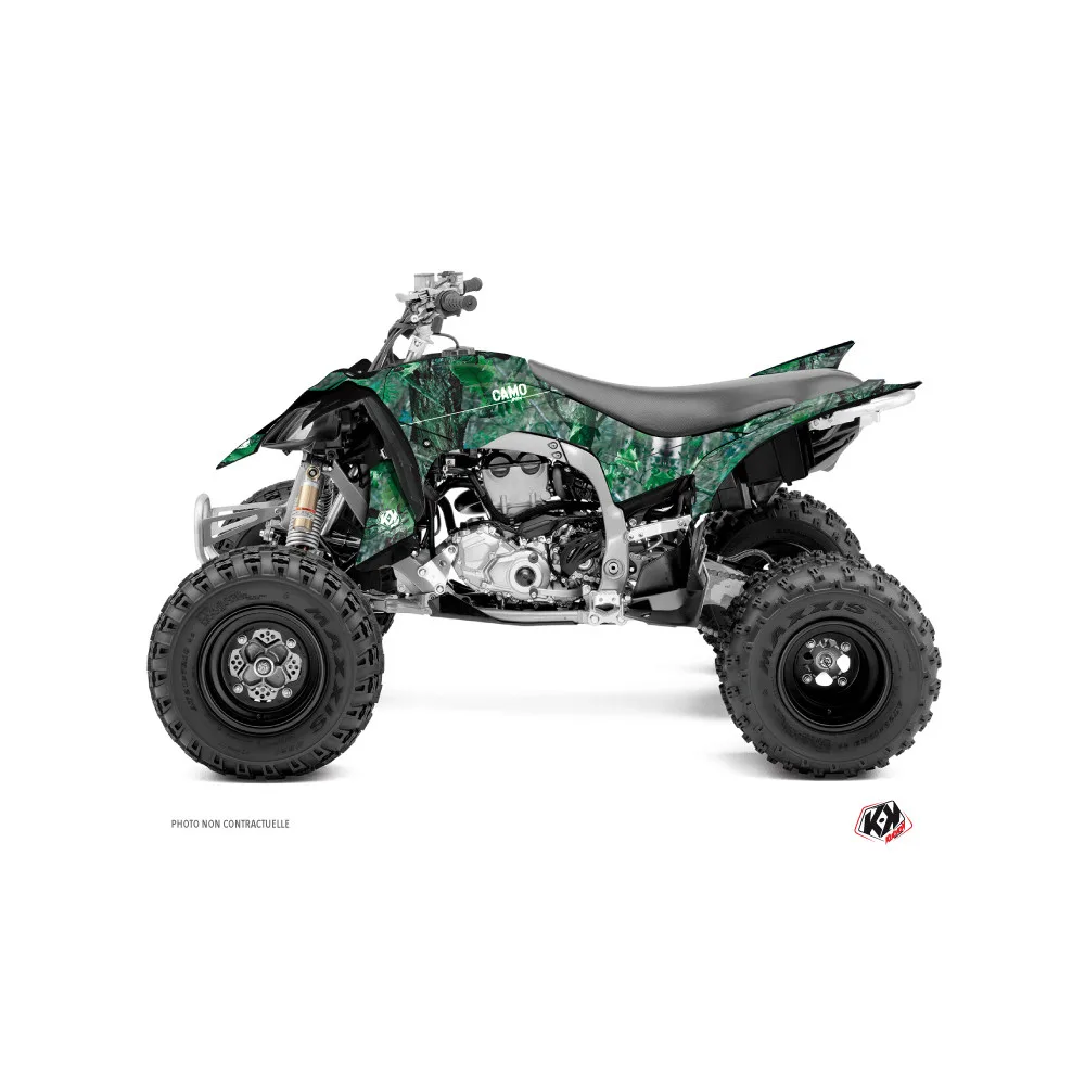 Kit Déco Quad Camo Yamaha 450 YFZ R Vert (2014-2023)