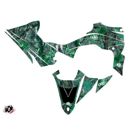 Kit Déco Quad Camo Yamaha 450 YFZ R Vert (2014-2023)