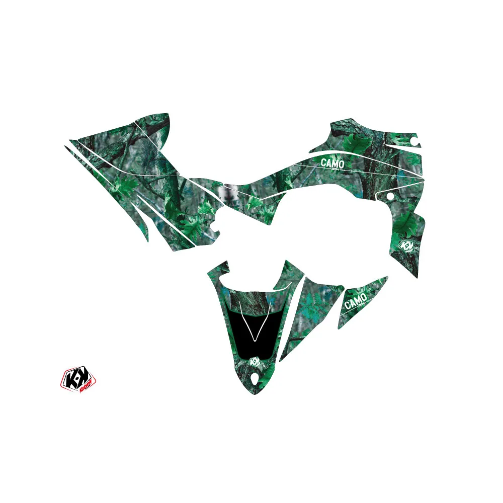 Kit Déco Quad Camo Yamaha 450 YFZ R Vert (2014-2023)
