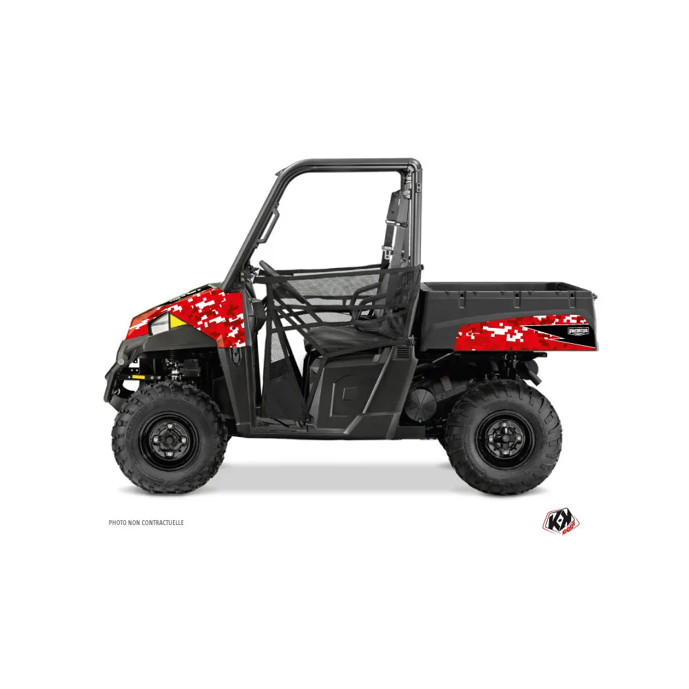 Kit Déco SSV Predator Polaris Ranger 570 Rouge (2015-2021)