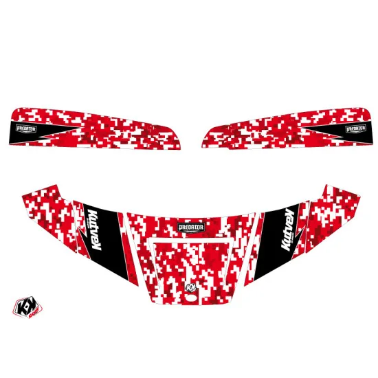 Kit Déco SSV Predator Polaris Ranger 570 Rouge (2015-2021)