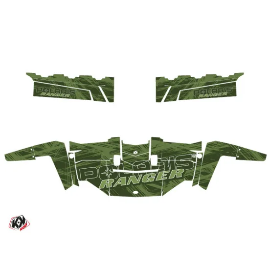 Kit Déco SSV Squad Polaris Ranger 570 FULL Vert (2016-2021)