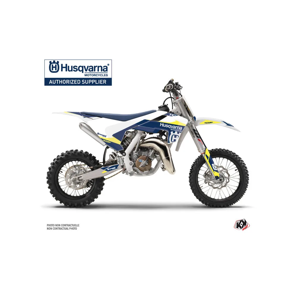 Kit Deco Moto Cross Orbit Husqvarna TC 65 Blanc
