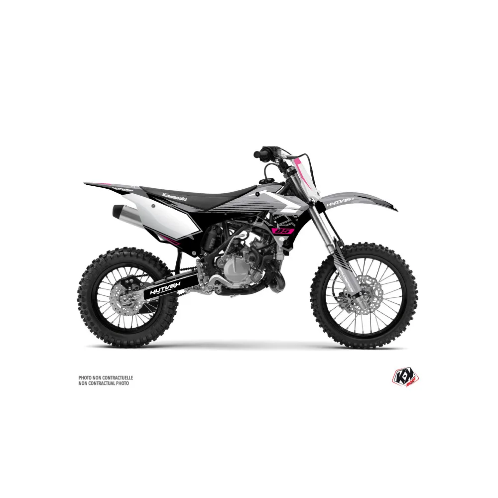 Kit Deco Moto Cross Claw Kawasaki 85 KX Gris