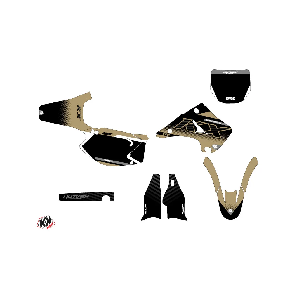 Kit Deco Moto Cross Live Kawasaki 125 KX Sable