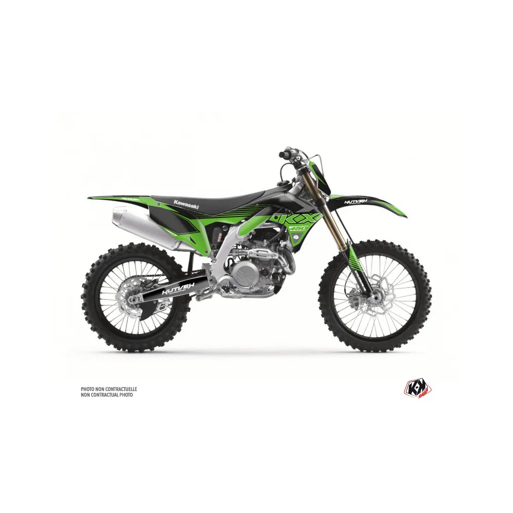Kit Deco Moto Cross Claw Kawasaki 450 KXF Noir