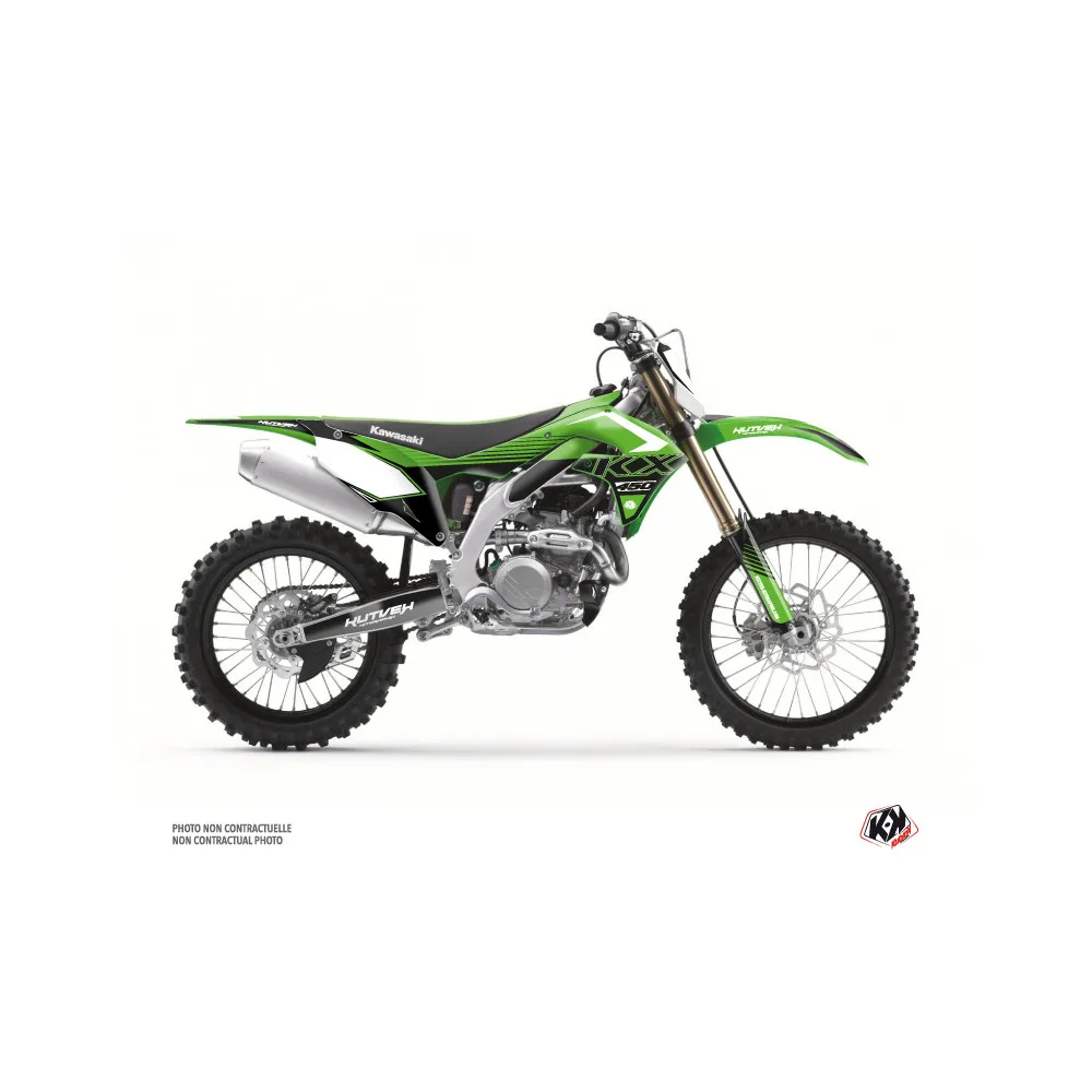 Kit Deco Moto Cross Claw Kawasaki 450 KXF Vert