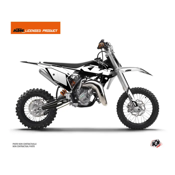 Kit Deco Moto Cross Retro KTM 65 SX Noir
