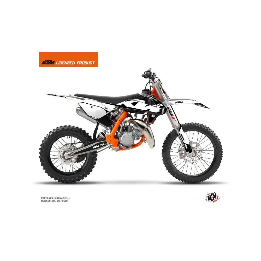 Kit Deco Moto Cross Retro KTM 85 SX Noir