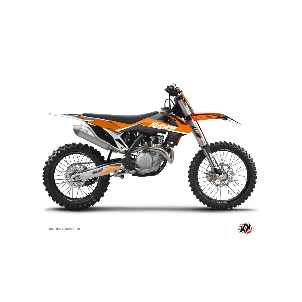 Kit Deco Moto Cross Stage KTM 125 SX Orange