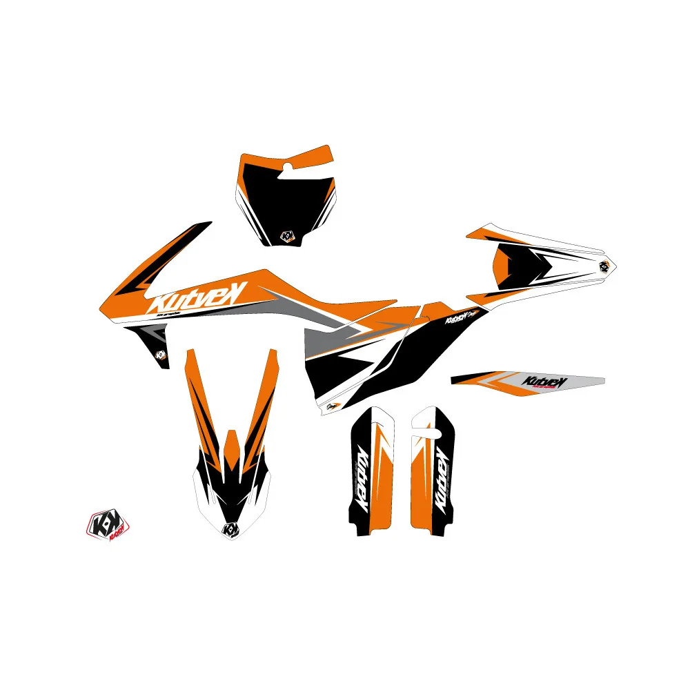 Kit Deco Moto Cross Stage KTM 125 SX Orange