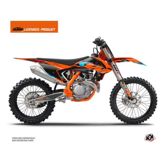 Kit Deco Moto Cross Reflex KTM 125 SX Orange